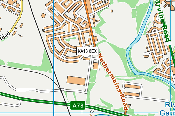 Map of RCA PERFORMANCE SUPPLEMENTS LTD at district scale
