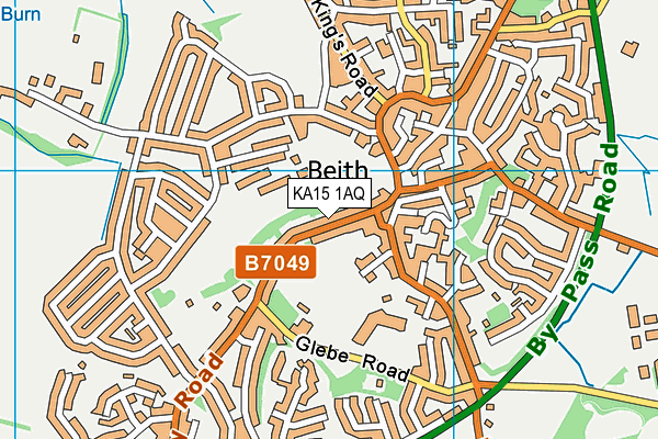 Map of NEW BEITH PALACE LTD at district scale