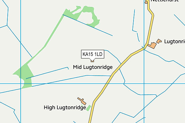 KA15 1LD map - OS VectorMap District (Ordnance Survey)