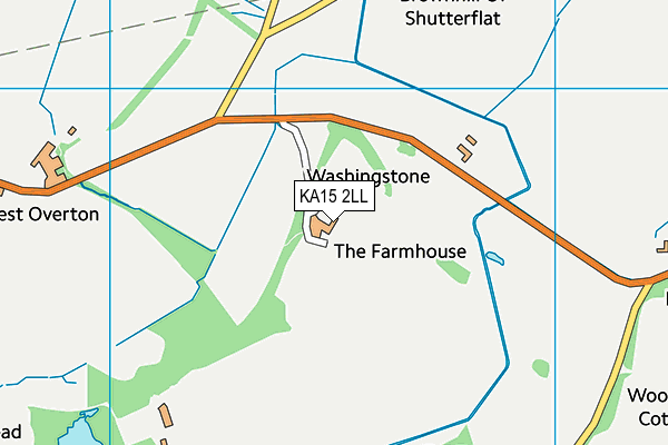 KA15 2LL map - OS VectorMap District (Ordnance Survey)