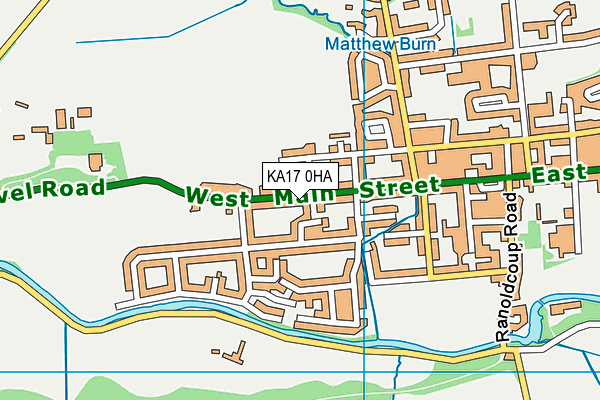 Map of KERR PROPERTY SERVICES LTD at district scale