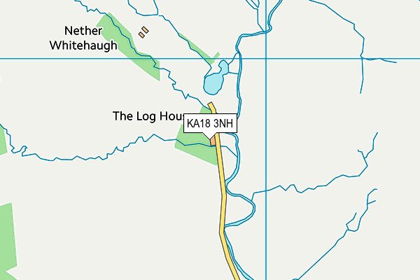 KA18 3NH map - OS VectorMap District (Ordnance Survey)