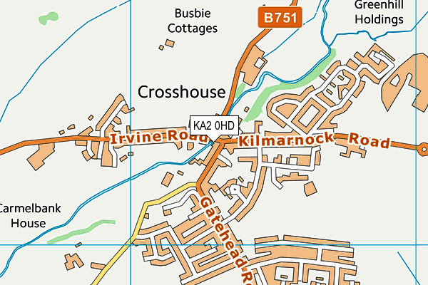 Map of BRAW BAKES LTD at district scale