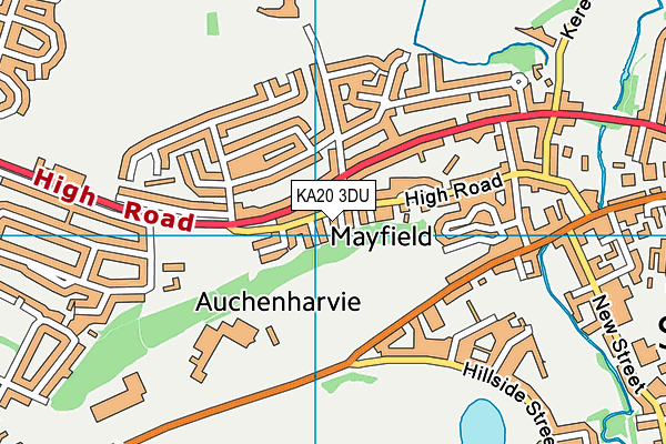 KA20 3DU map - OS VectorMap District (Ordnance Survey)