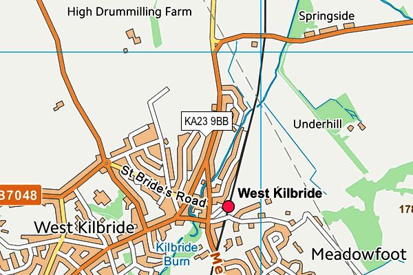 Map of FORTHSIDE IMAGES LIMITED at district scale