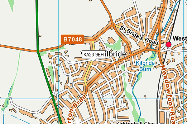 KA23 9EH map - OS VectorMap District (Ordnance Survey)