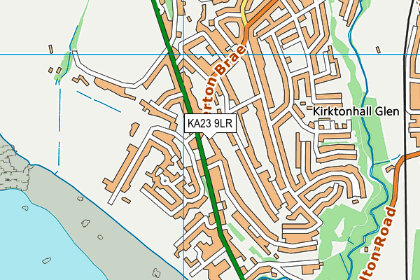 KA23 9LR map - OS VectorMap District (Ordnance Survey)