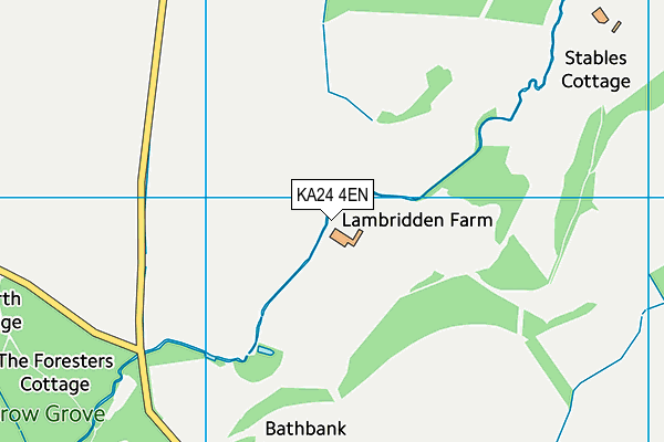 KA24 4EN map - OS VectorMap District (Ordnance Survey)