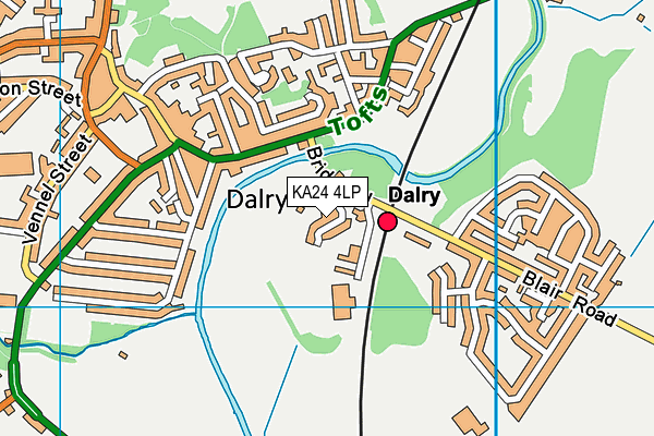 Map of DALRY TRADING COMPANY LIMITED at district scale