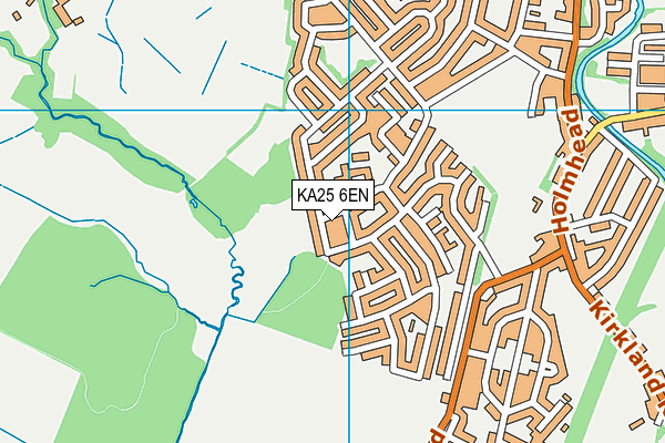 KA25 6EN map - OS VectorMap District (Ordnance Survey)