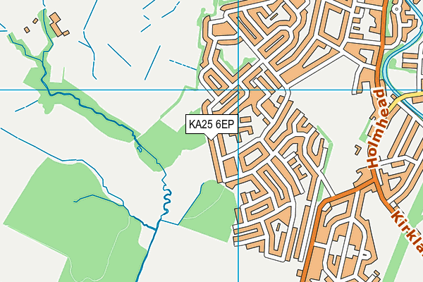 KA25 6EP map - OS VectorMap District (Ordnance Survey)