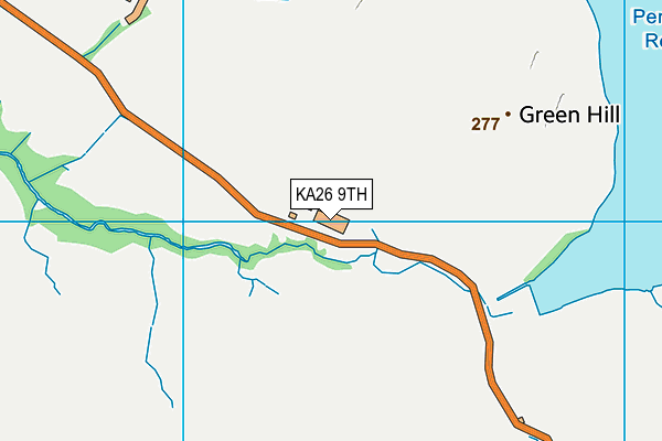 KA26 9TH map - OS VectorMap District (Ordnance Survey)