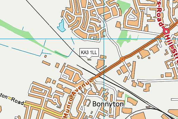 KA3 1LL map - OS VectorMap District (Ordnance Survey)