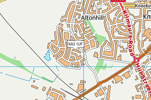 KA3 1UF map - OS VectorMap District (Ordnance Survey)