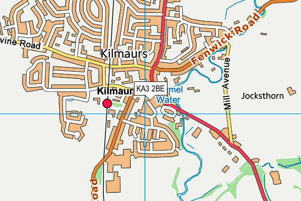 KA3 2BE map - OS VectorMap District (Ordnance Survey)