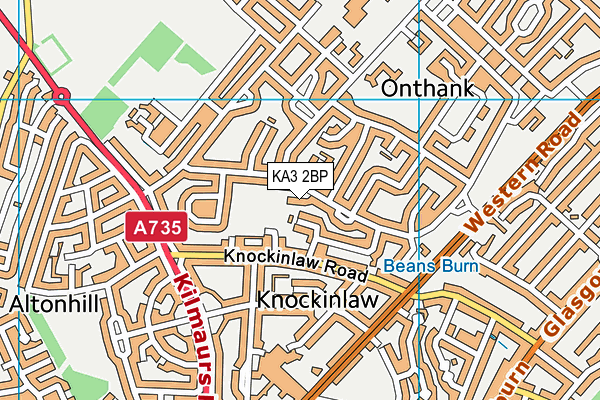 KA3 2BP map - OS VectorMap District (Ordnance Survey)