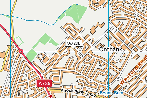 KA3 2DB map - OS VectorMap District (Ordnance Survey)