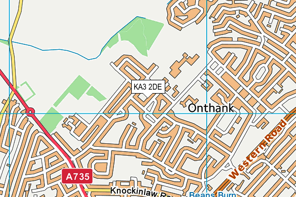 KA3 2DE map - OS VectorMap District (Ordnance Survey)