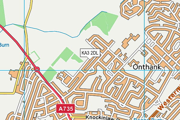 KA3 2DL map - OS VectorMap District (Ordnance Survey)