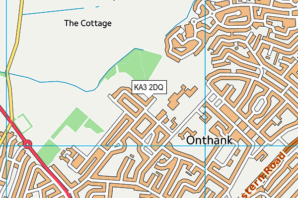 KA3 2DQ map - OS VectorMap District (Ordnance Survey)