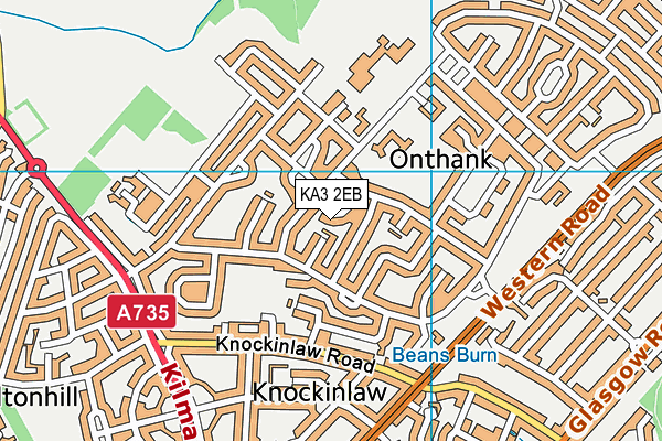 KA3 2EB map - OS VectorMap District (Ordnance Survey)