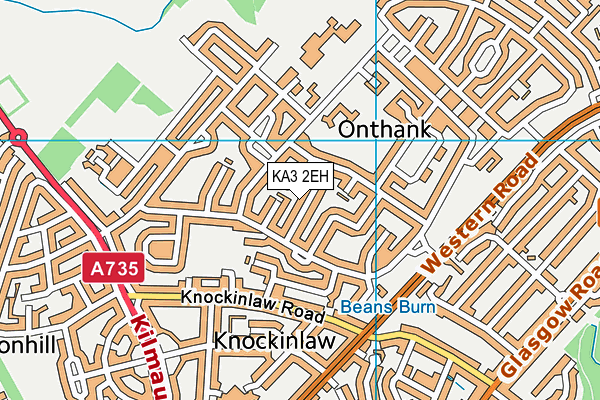 KA3 2EH map - OS VectorMap District (Ordnance Survey)