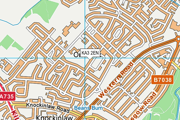 KA3 2EN map - OS VectorMap District (Ordnance Survey)