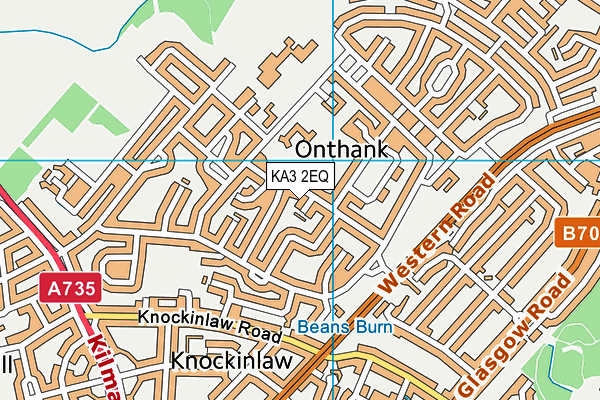 KA3 2EQ map - OS VectorMap District (Ordnance Survey)