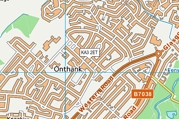 KA3 2ET map - OS VectorMap District (Ordnance Survey)