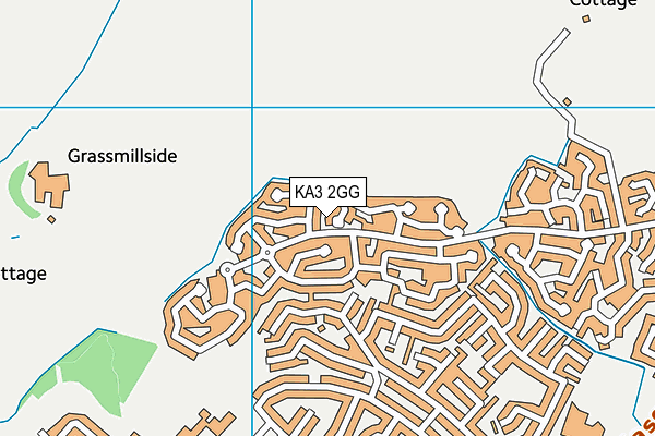 KA3 2GG map - OS VectorMap District (Ordnance Survey)