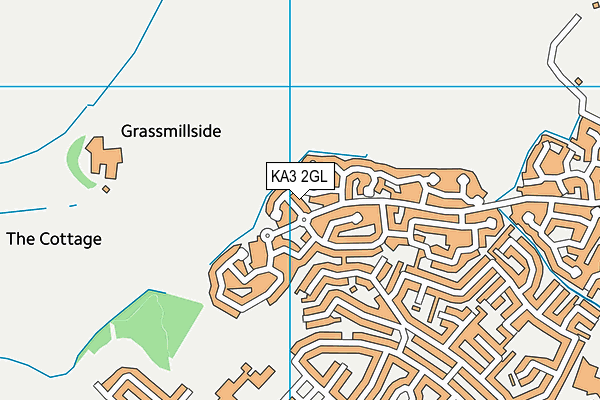 KA3 2GL map - OS VectorMap District (Ordnance Survey)