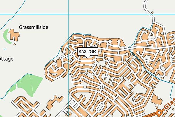 KA3 2GR map - OS VectorMap District (Ordnance Survey)