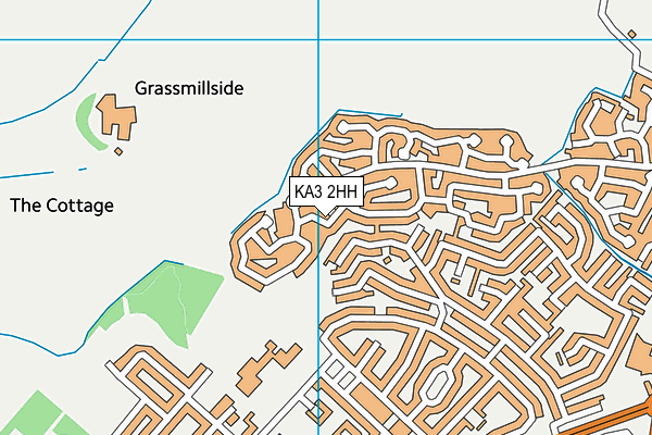 KA3 2HH map - OS VectorMap District (Ordnance Survey)
