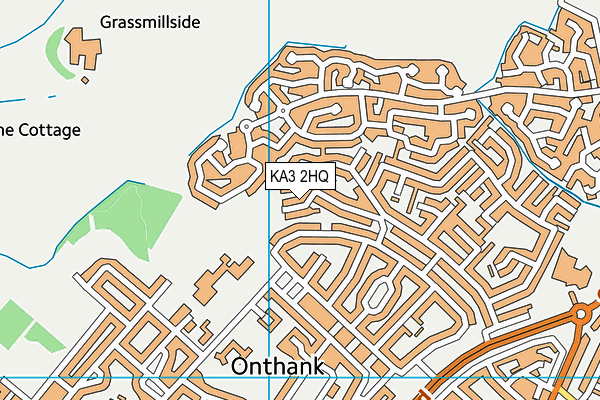 KA3 2HQ map - OS VectorMap District (Ordnance Survey)