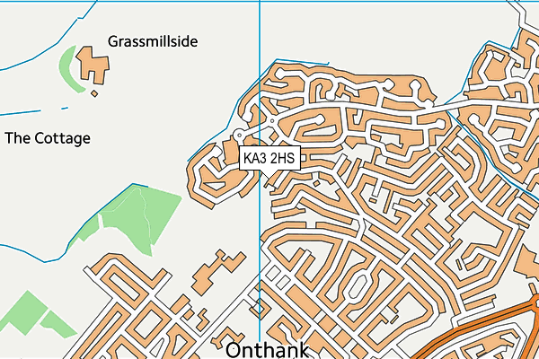 KA3 2HS map - OS VectorMap District (Ordnance Survey)