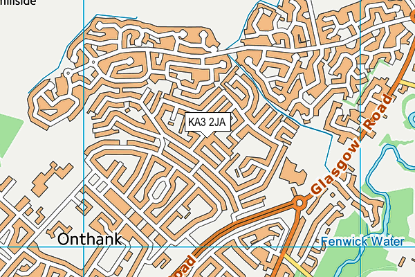 KA3 2JA map - OS VectorMap District (Ordnance Survey)