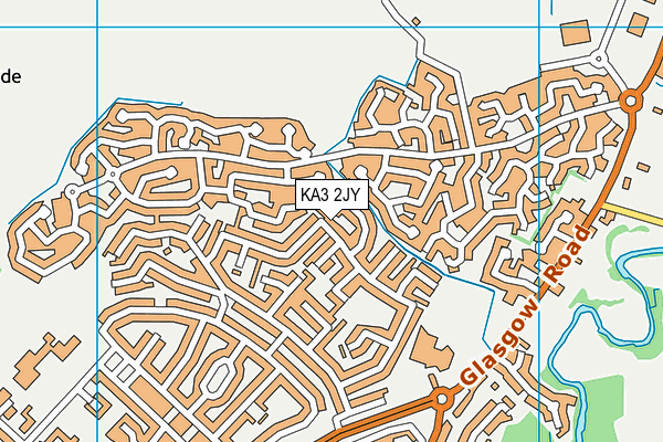 KA3 2JY map - OS VectorMap District (Ordnance Survey)