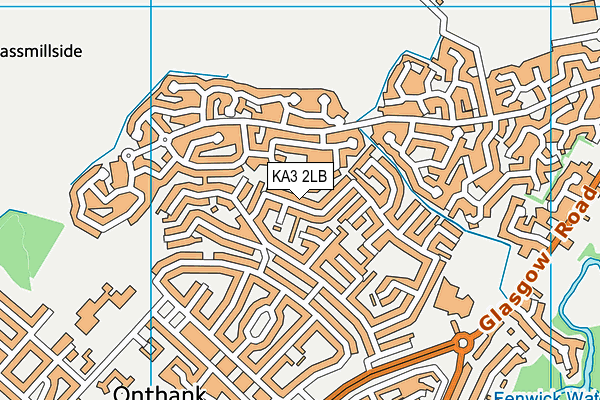 KA3 2LB map - OS VectorMap District (Ordnance Survey)