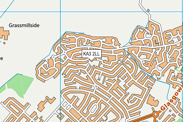 KA3 2LL map - OS VectorMap District (Ordnance Survey)