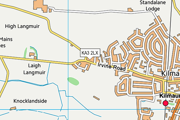 KA3 2LX map - OS VectorMap District (Ordnance Survey)