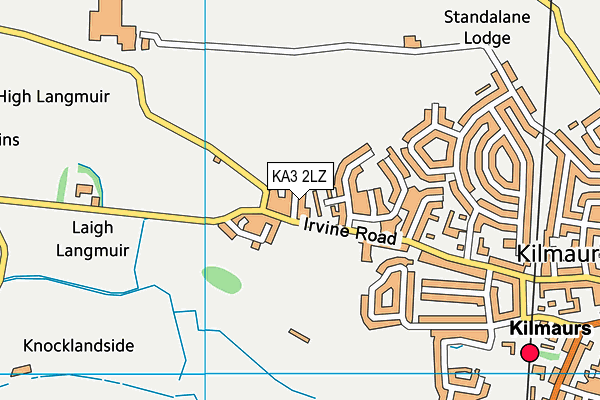 KA3 2LZ map - OS VectorMap District (Ordnance Survey)