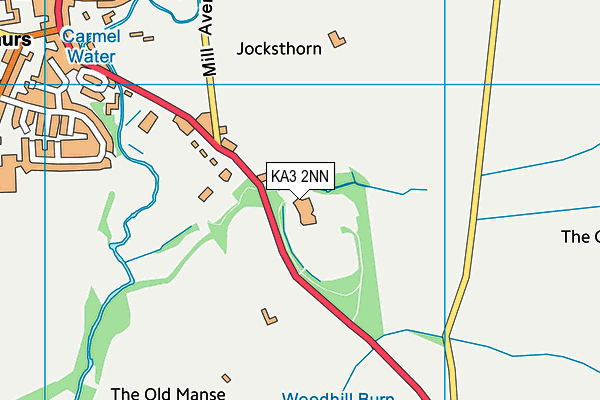 KA3 2NN map - OS VectorMap District (Ordnance Survey)
