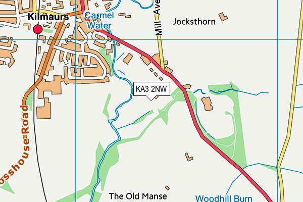 KA3 2NW map - OS VectorMap District (Ordnance Survey)