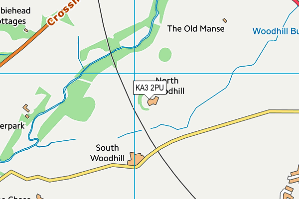 KA3 2PU map - OS VectorMap District (Ordnance Survey)