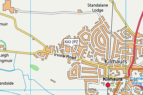 KA3 2PZ map - OS VectorMap District (Ordnance Survey)