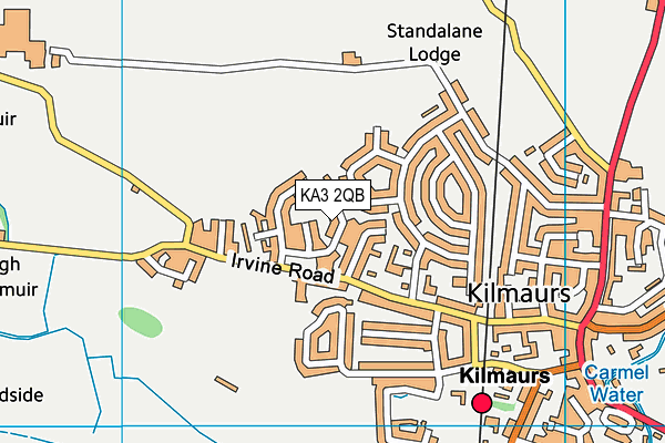 KA3 2QB map - OS VectorMap District (Ordnance Survey)