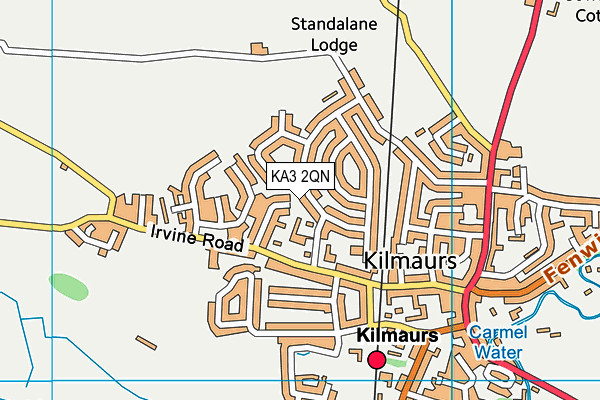 KA3 2QN map - OS VectorMap District (Ordnance Survey)
