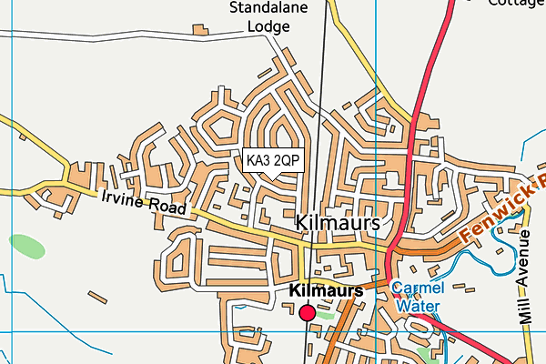 KA3 2QP map - OS VectorMap District (Ordnance Survey)