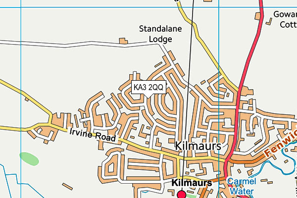 KA3 2QQ map - OS VectorMap District (Ordnance Survey)
