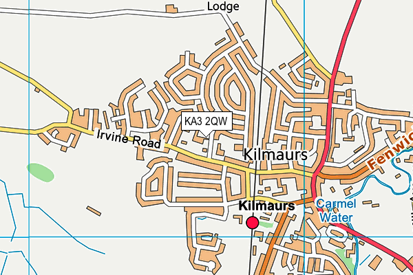 KA3 2QW map - OS VectorMap District (Ordnance Survey)
